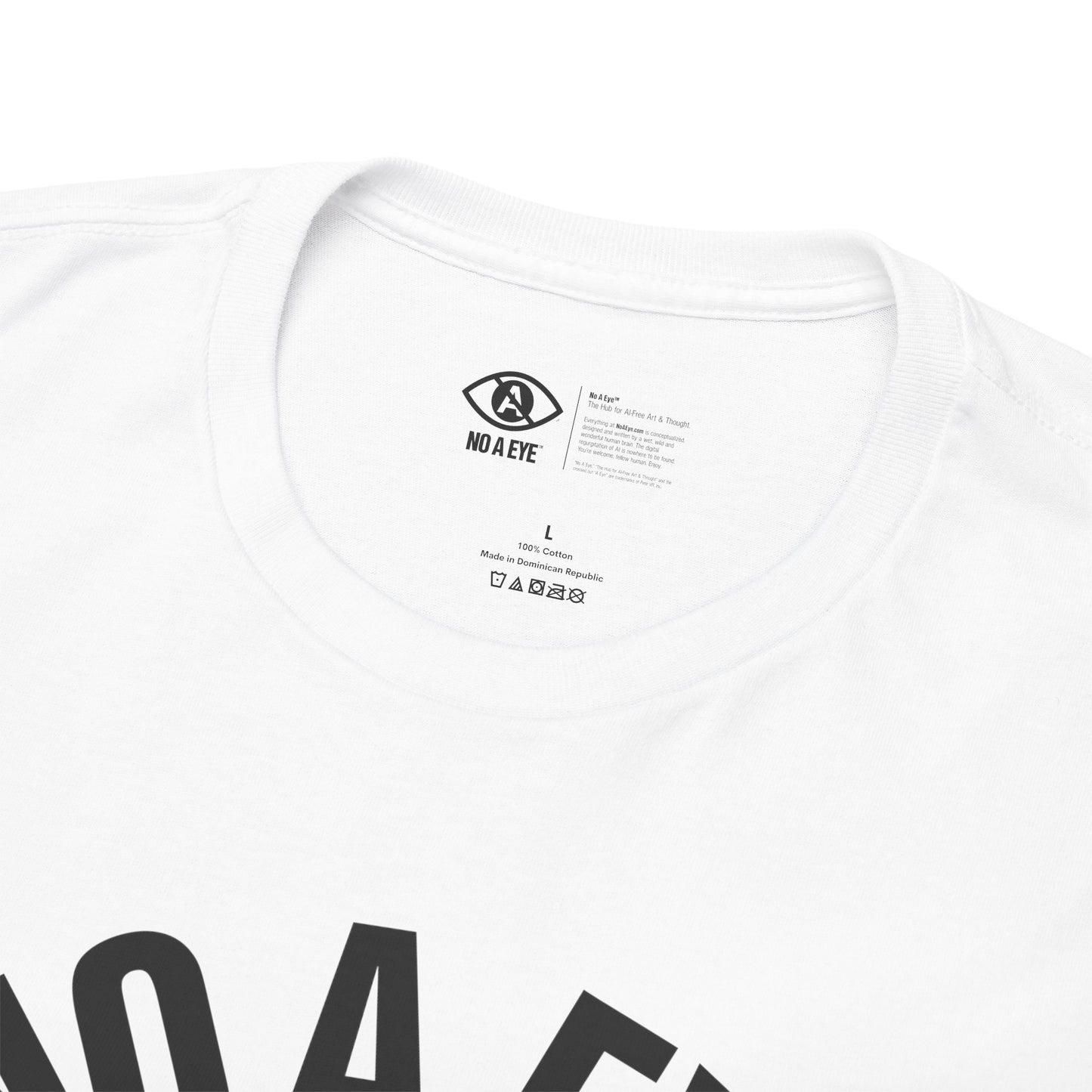 No A Eye™ "Brow" Logo - Heavy Cotton Tee