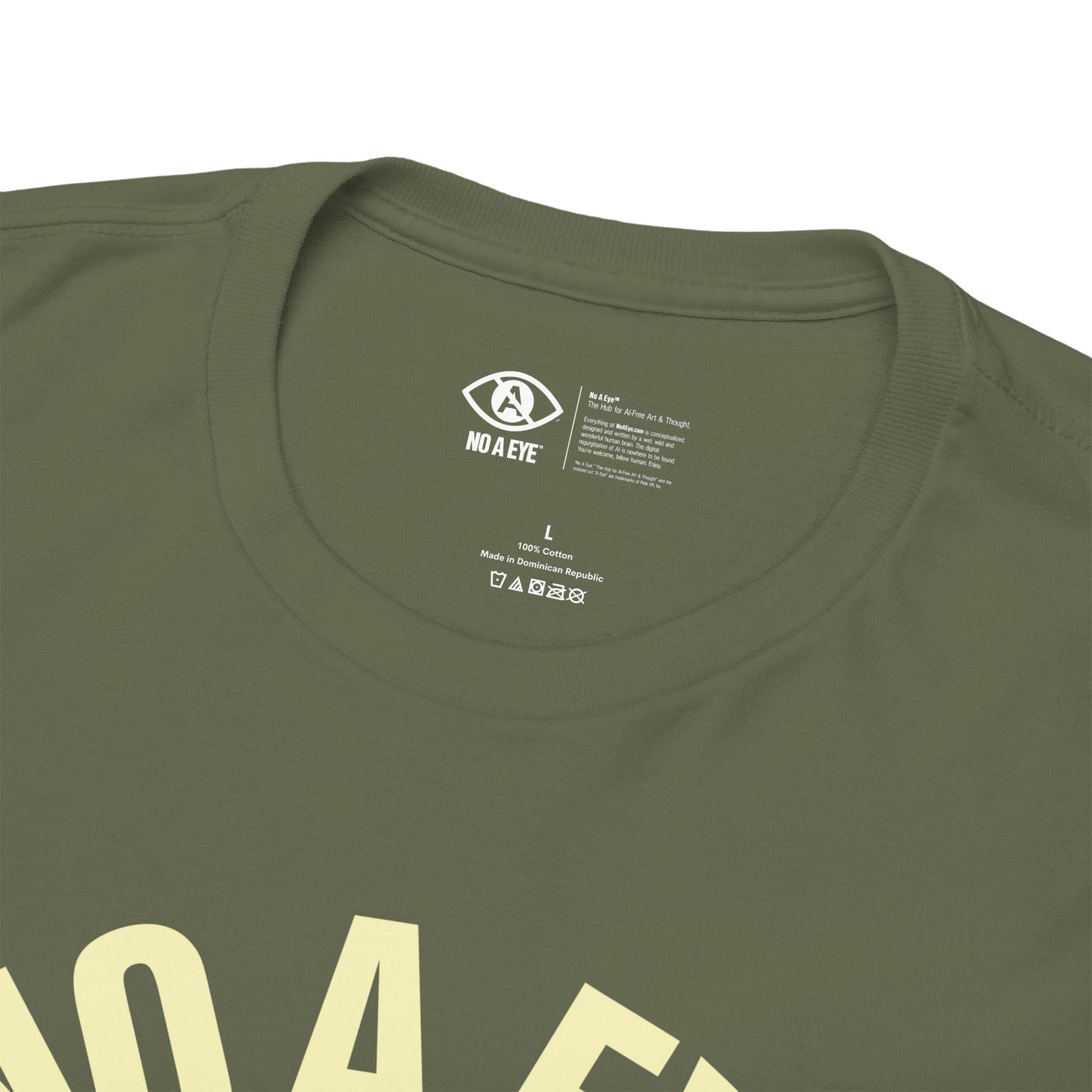 No A Eye™ "Brow" Logo - Heavy Cotton Tee