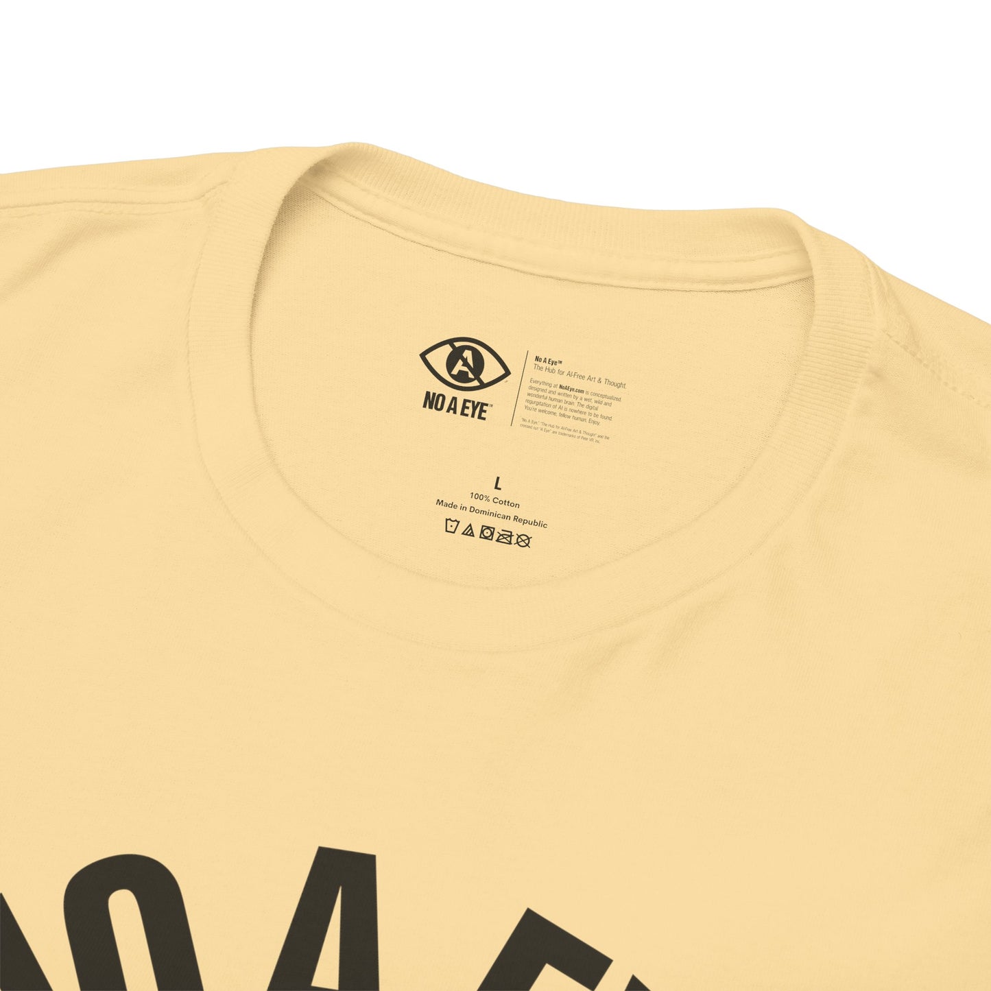 No A Eye™ "Brow" Logo - Heavy Cotton Tee