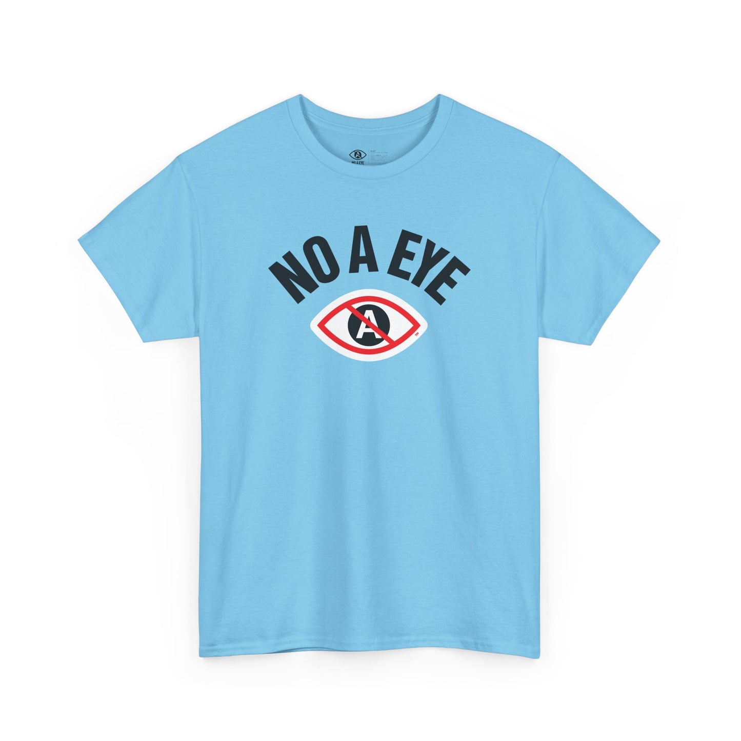 No A Eye™ "Brow" Logo - Heavy Cotton Tee