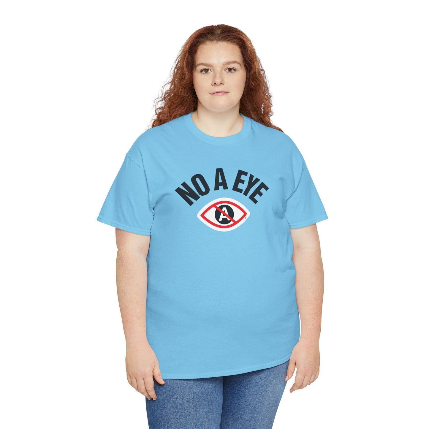 No A Eye™ "Brow" Logo - Heavy Cotton Tee