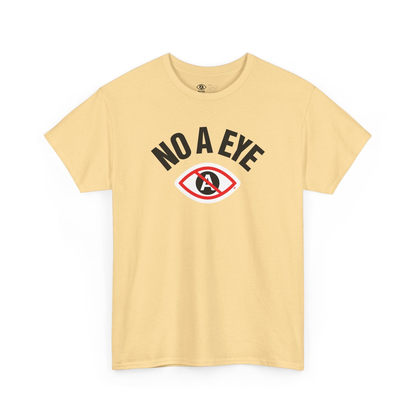 No A Eye™ "Brow" Logo - Heavy Cotton Tee